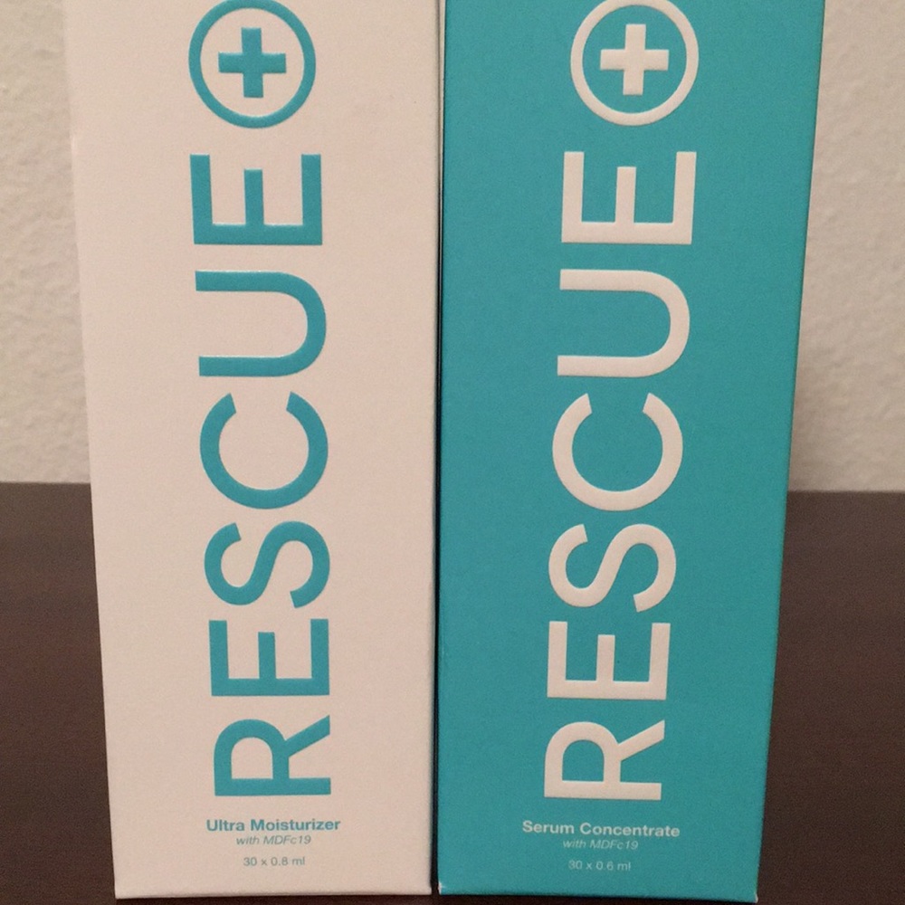 Rescue+ skin care solutions